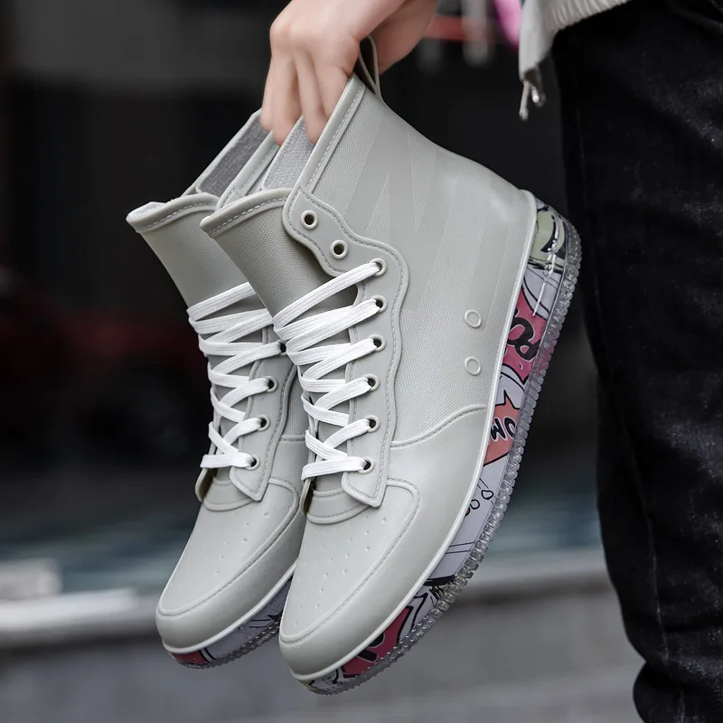 Kitchen Gadgets For Men - Men Rain Boots Fashion Trendy Nude