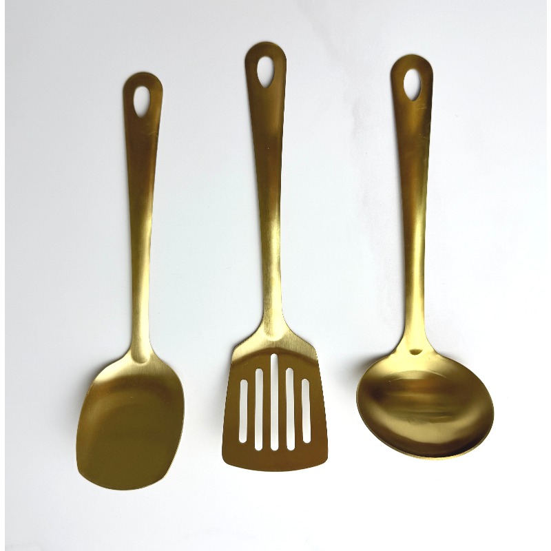 Kitchen Gadgets Gold - Gold Cooking Utensils,Titanium Gold Plating Stainless