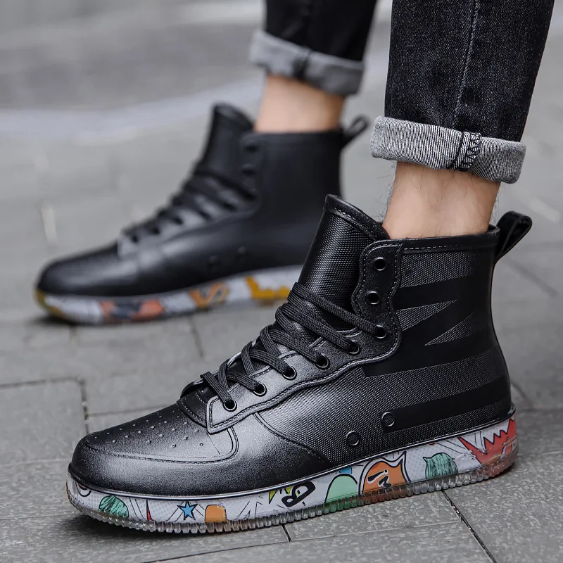 Men Rain Boots Fashion Trendy  - огляд і ціна Kitchen Gadgets For Men
