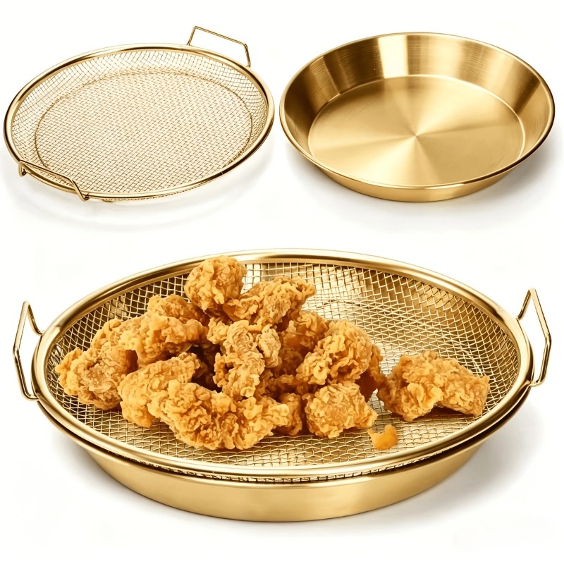 Gold Heavy Duty Deep Fryer Rac - огляд і ціна Kitchen Gadgets Gold