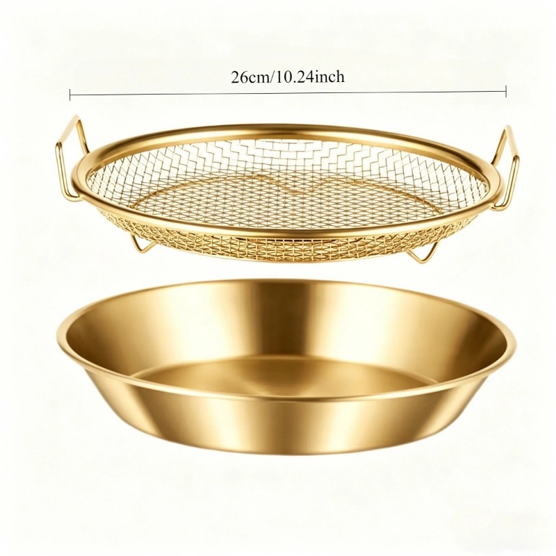 Gold Heavy Duty Deep Fryer Rac - огляд і ціна Kitchen Gadgets Gold