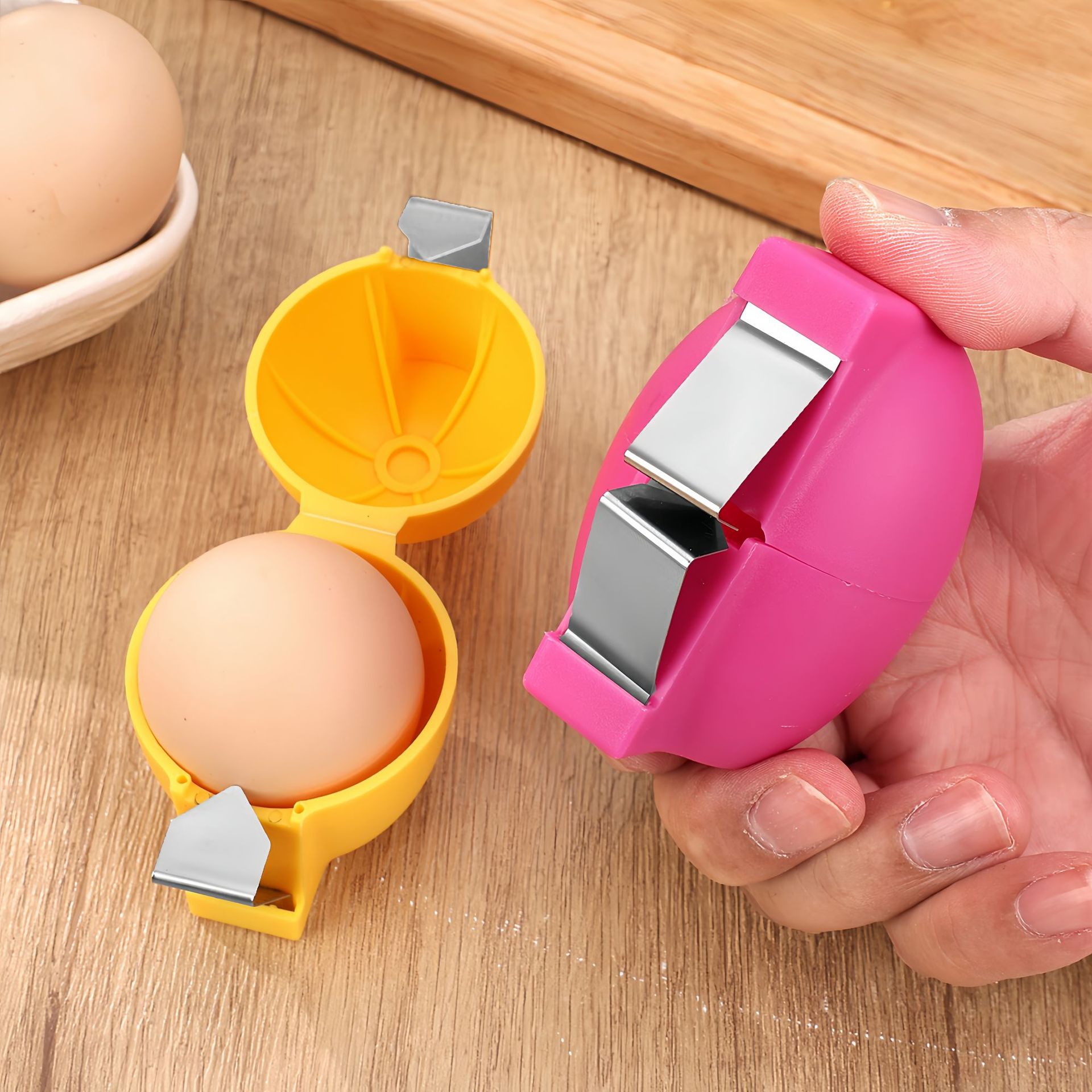 1/3PCS Easy Egg Shell Opener,P - огляд і ціна Egg Separator Tool