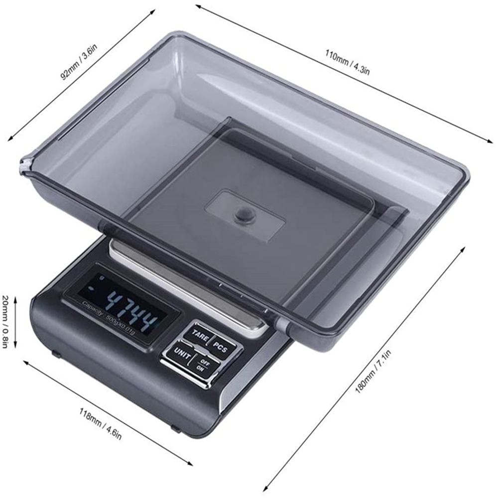 500g/0.01g Electronic Jewelry  - огляд і ціна Kitchen Gadgets Gold