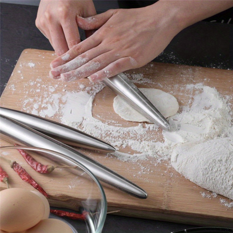 1Pc Stainless Steel Rolling Pi - огляд і ціна Kitchen Gadgets Dumpling Maker
