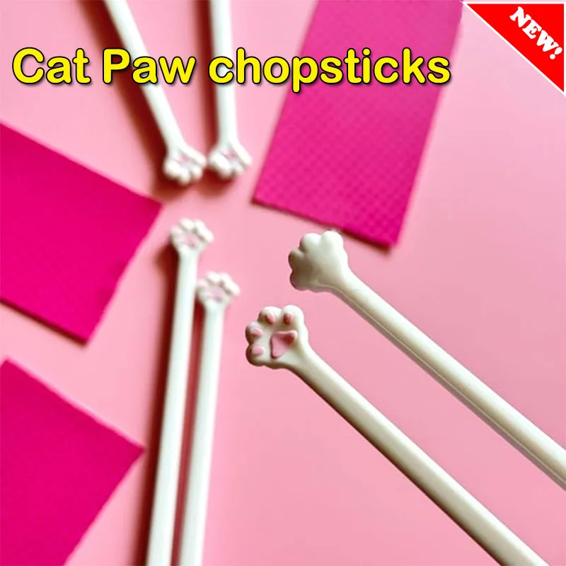 New Cat Paw Chopsticks For Bab - огляд і ціна Kitchen Helper Gadgets