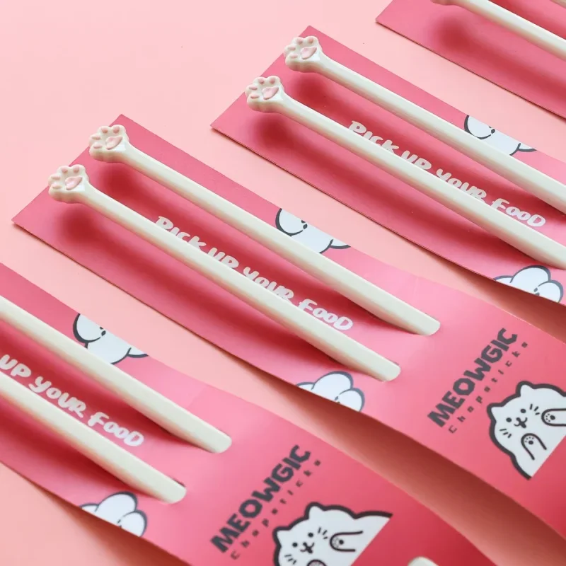New Cat Paw Chopsticks For Bab - огляд і ціна Kitchen Helper Gadgets