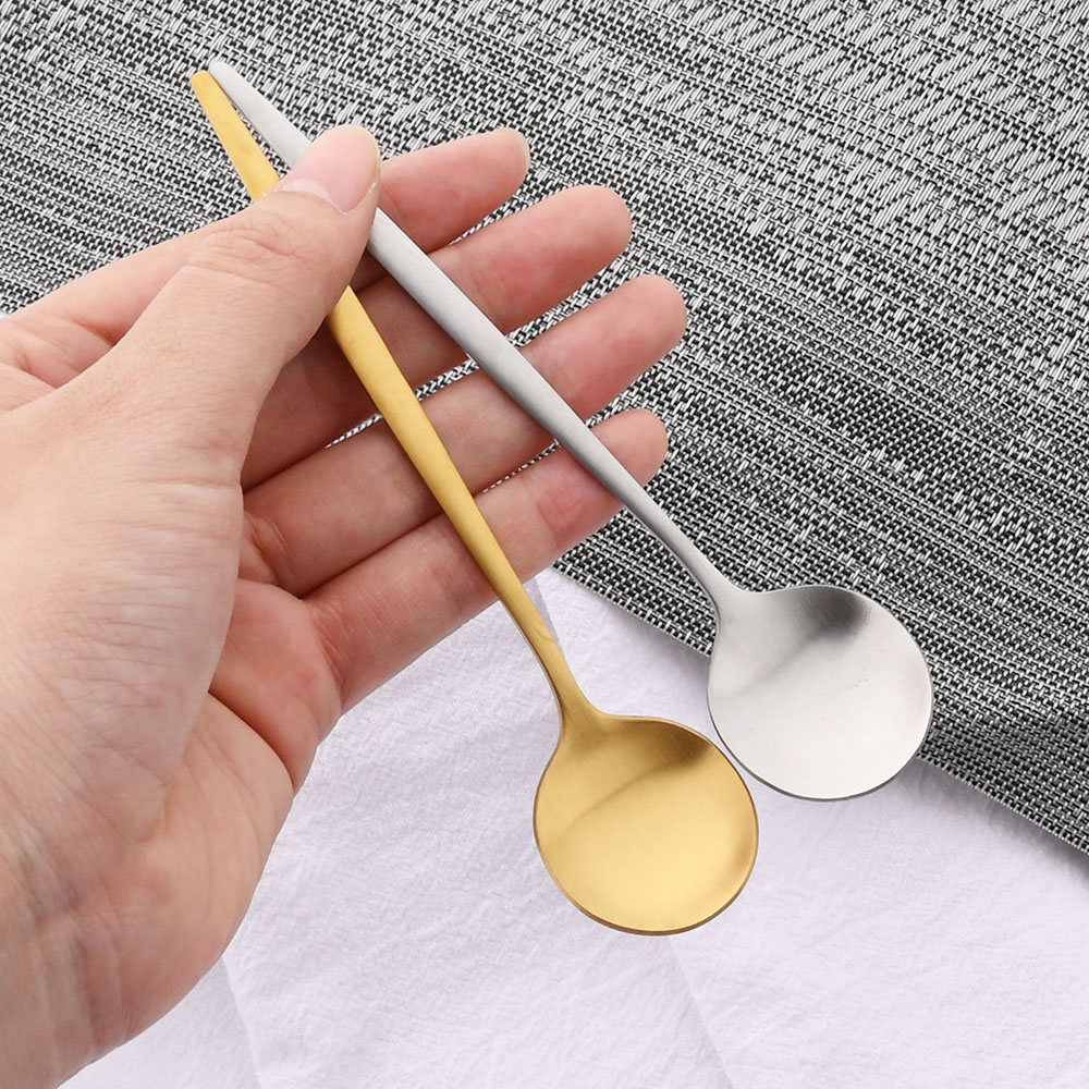 6Pcs Small Matte Spoon Tea Cof - огляд і ціна Kitchen Gadgets Gold